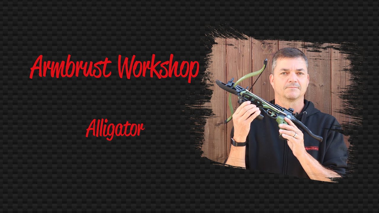 Armbrust Workshop: Pistolenarmbrust Alligator zusammenbauen
