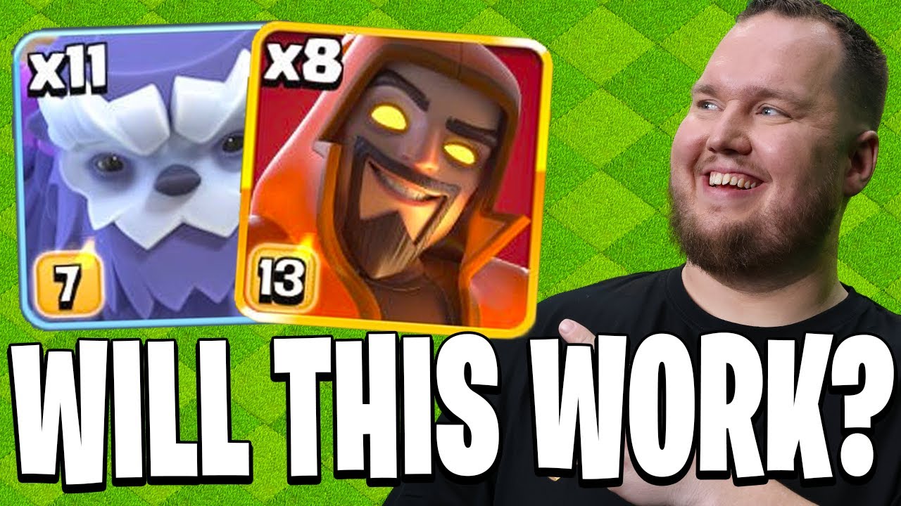 They BUFFED Super Wizards&hellip; So I Tried THIS Army at TH17! (Clash of Clans)