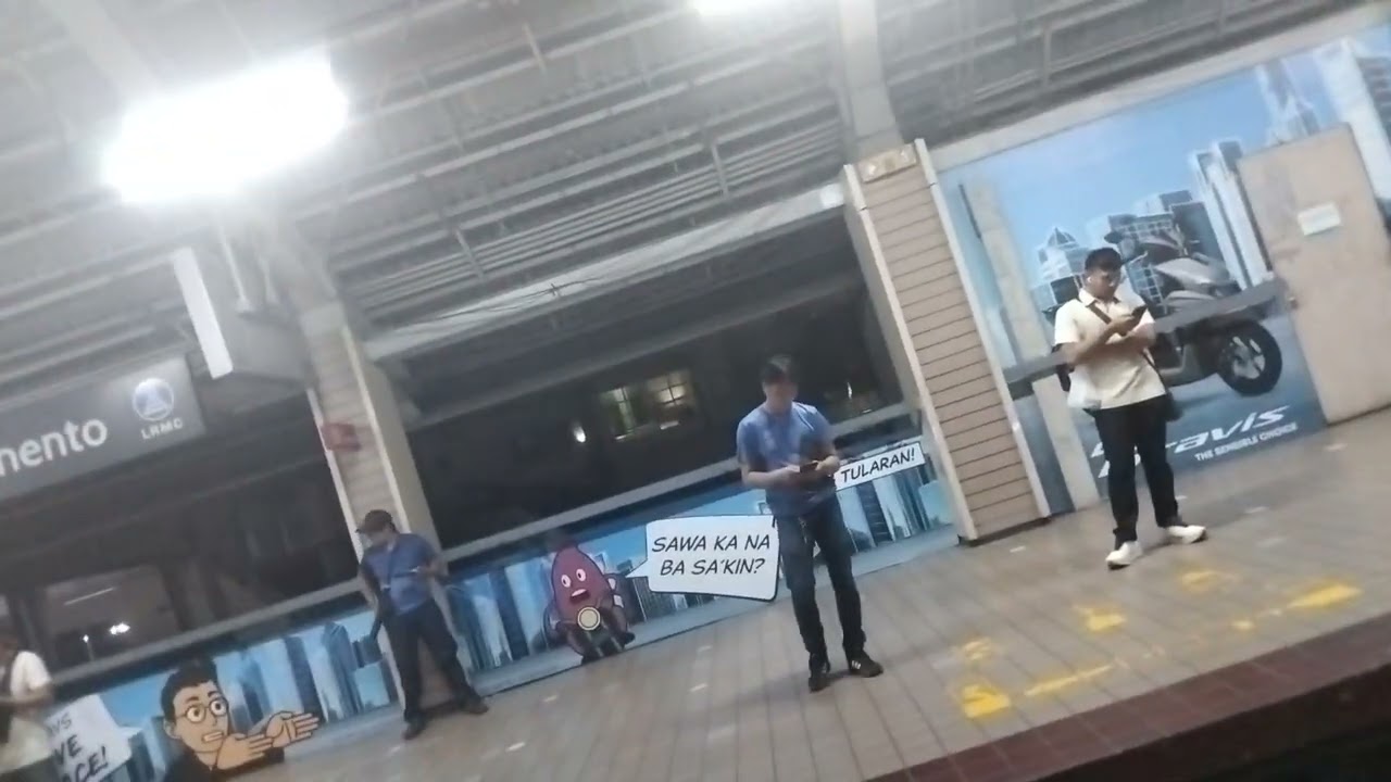 LRT-1 ride from 5th Avenue Station to Fernando Poe Jr. Station