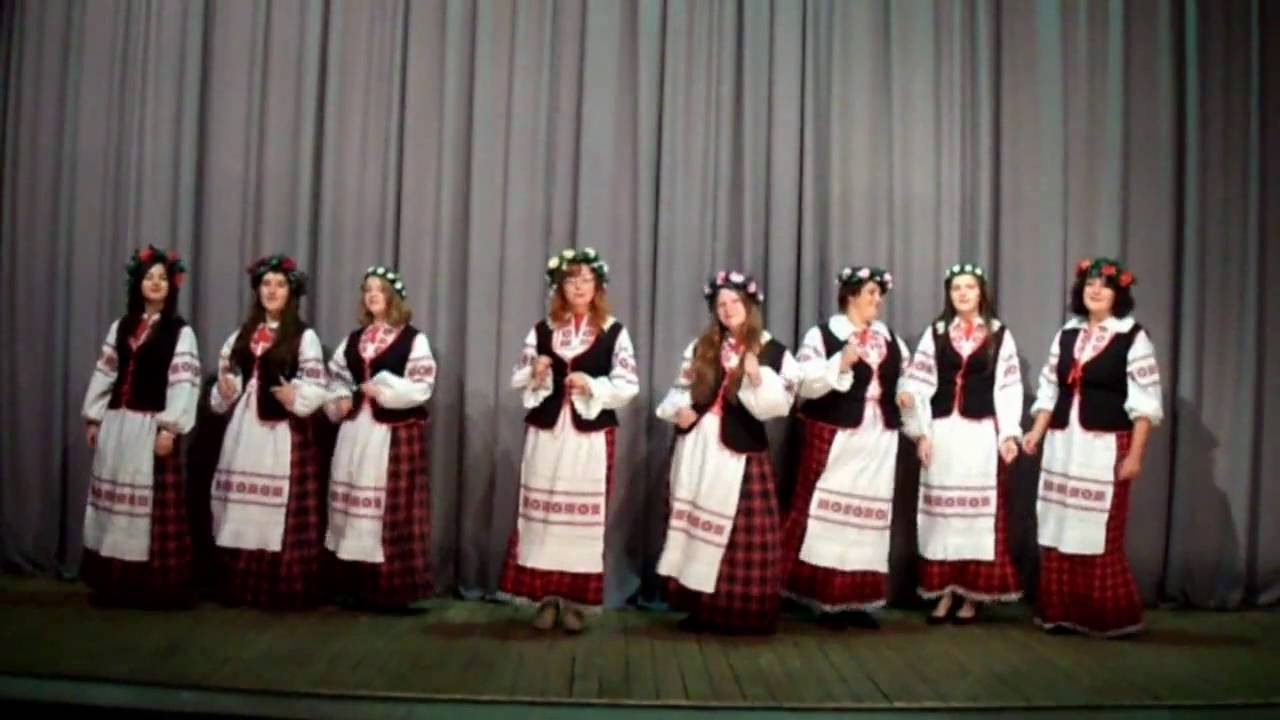 547 Народный ансамбль народной песни ХОРОШУХА агрогородокТерешковичи Гомельский район республика Бел