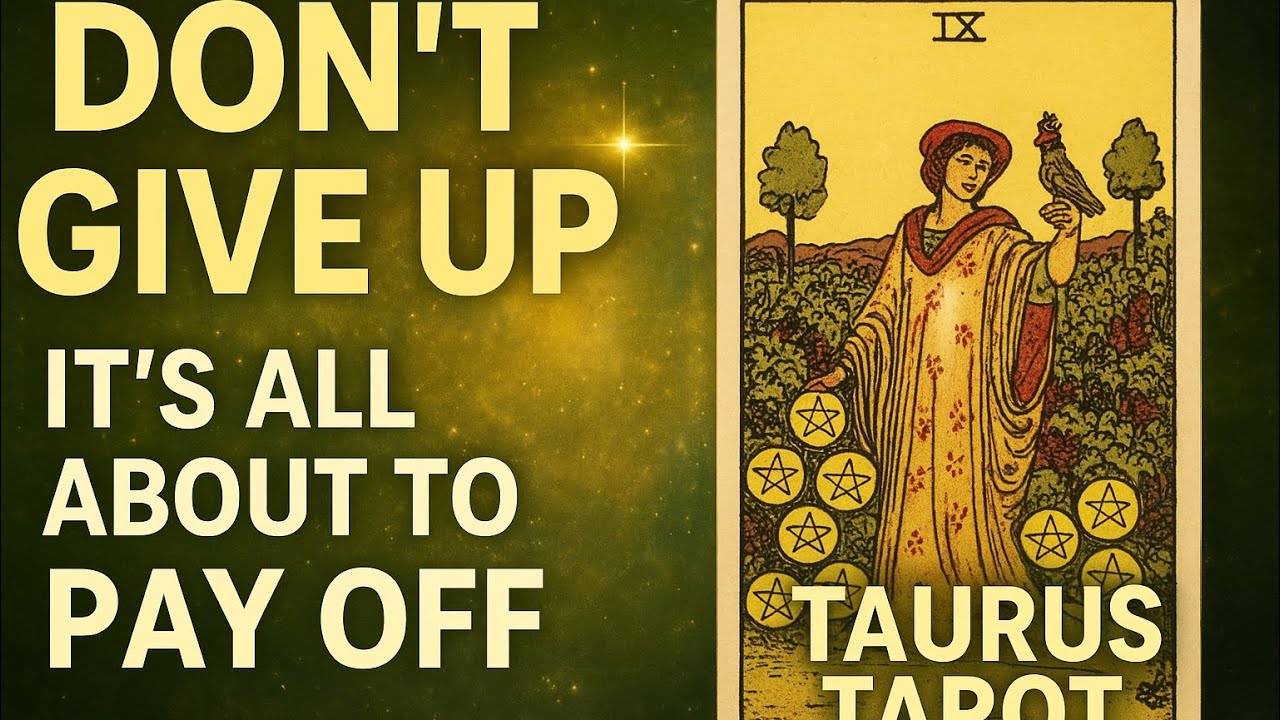 Taurus ♉️Don’t Quit Now! Huge Breakthrough Ahead | Tarot Reading November 
