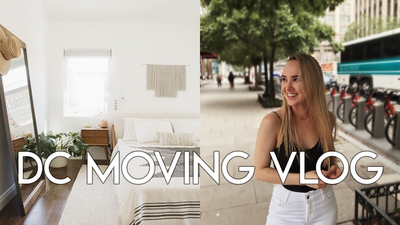 MY NEW APARTMENT - DC Moving Vlog #1