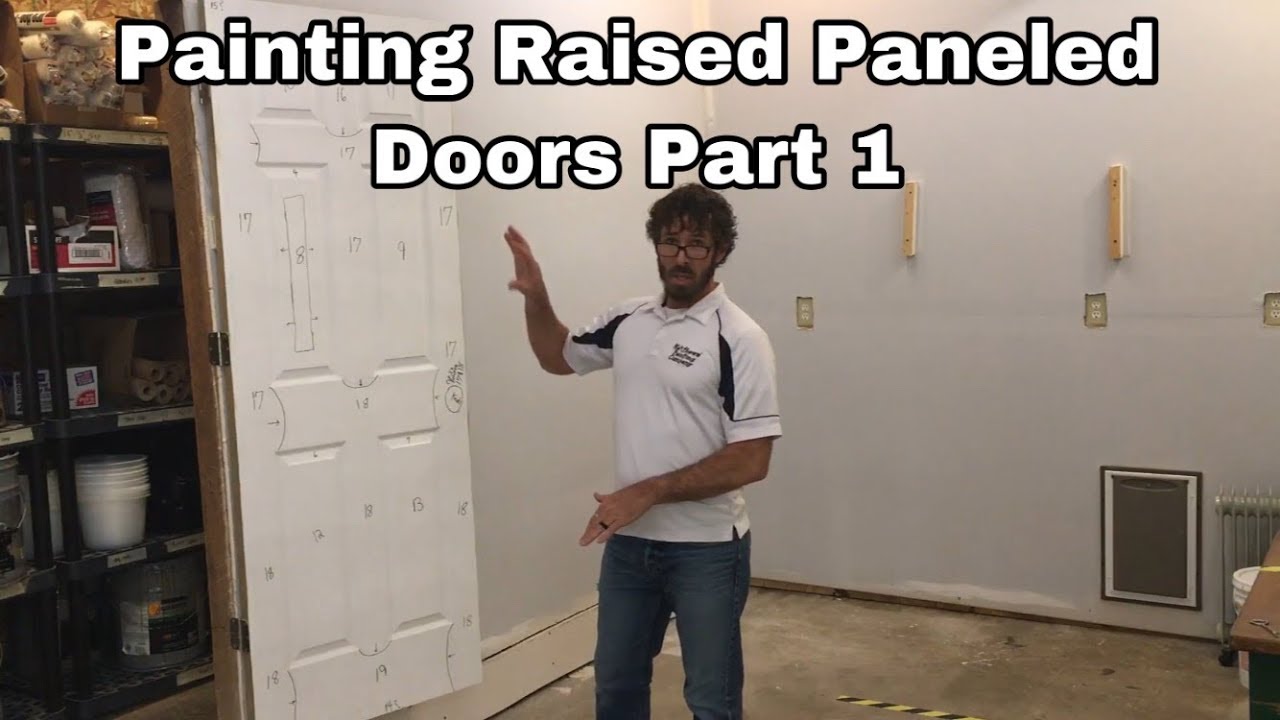 The Order of Painting a Raised Panel Door Video 1 of 3 Warsaw Syracuse Columbia City Goshen Indiana