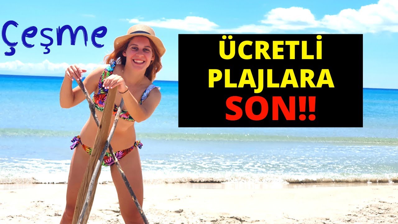 ÇEŞME ÜCRETSİZ Turkuaz PLAJLAR Çiftlik, Altınkum, Kleopatra Koyu, Delikli Koy