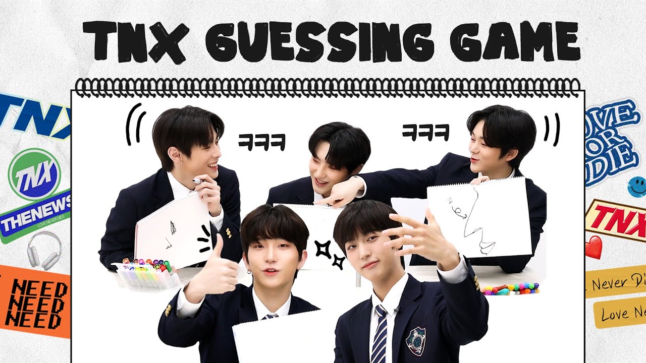 이거 싸이 대표님 앞에서 얘기했잖아요🤭 l TNX guessing game🎨