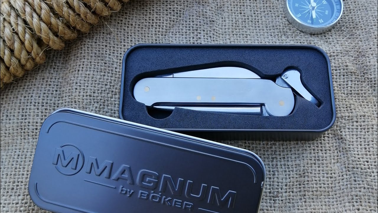 Nueva herramienta marinera Böker Magnum / New Marine tool unboxing