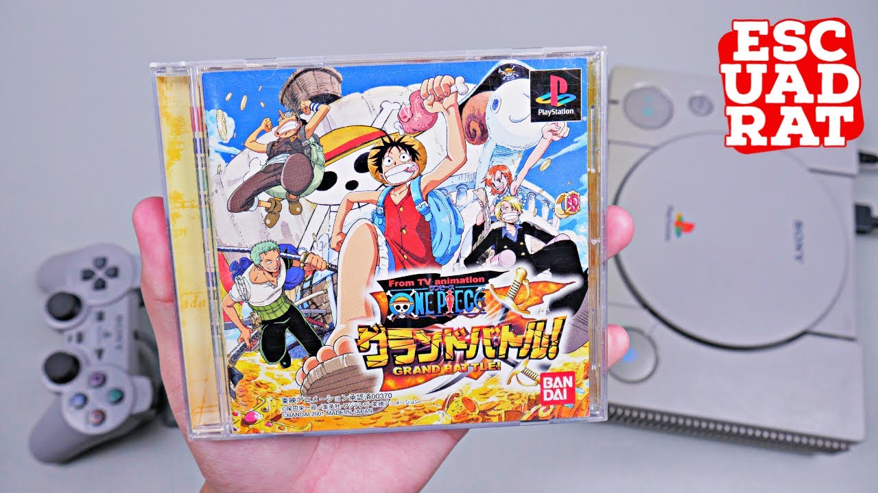 One Piece: Grand Battle PS1, распаковка и геймплей One Piece PlayStation 1