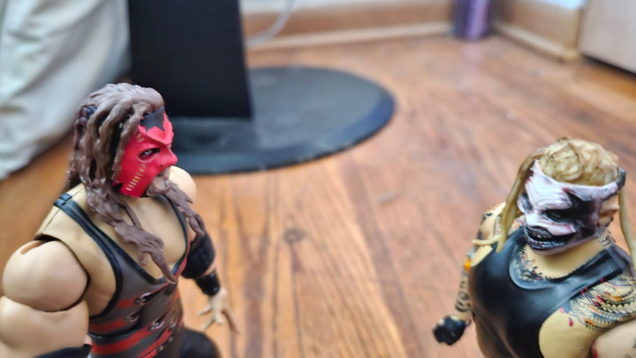 kane vs the fiend bray wyatt (falls count anywhere)