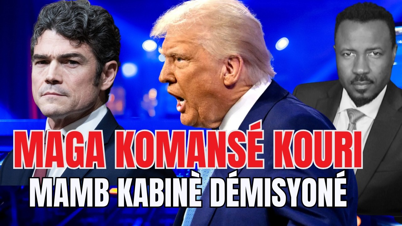 PWAL GEN KOURI - GWO MAGA NAN SÉKIRITÉ NASYONAL DÉMISYONÉ - TRUMP GEN AMPIL DIFIKILTÉ - ABNER GELIN