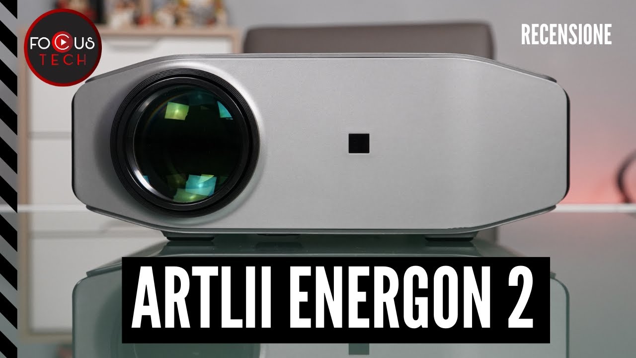ARTLII ENERGON 2 recensione: PROIETTORE LCD con risoluzione FULL HD a meno di 250 EURO