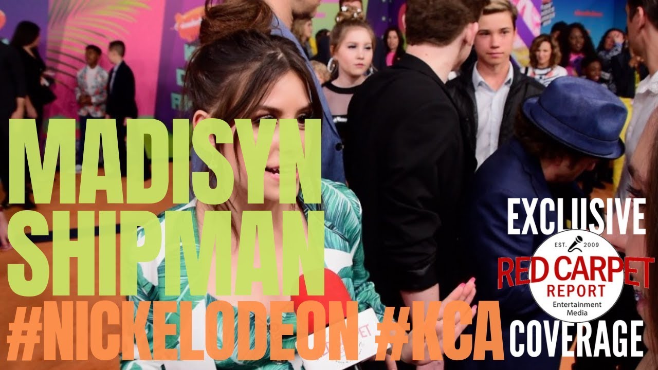 Madisyn Shipman interviewed at the 2019 Nickelodeon Kids' Choice Awards #KCA