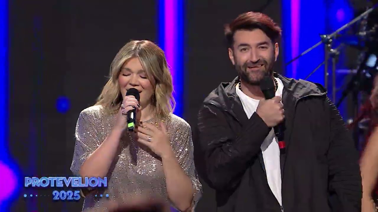 Gina și Smiley petrec împreună, pe scenă, de Revelion: ”Șaraiman” | PROTEVELION 2025
