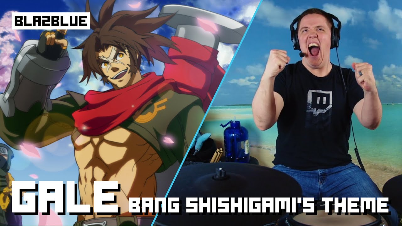 Gale (Bang Shishigami's Theme) - Blazblue | Drum Cover