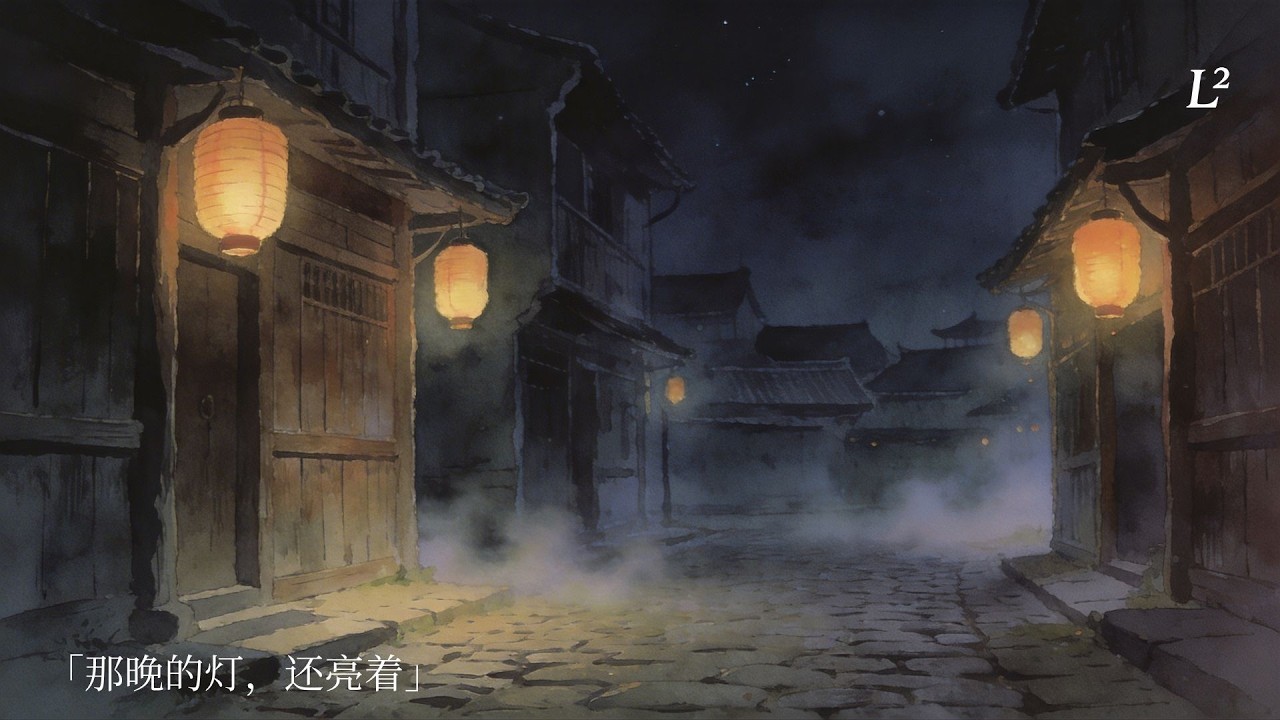 那晚的灯，还亮着｜Nostalgic Lantern Night Lo-fi Ambient