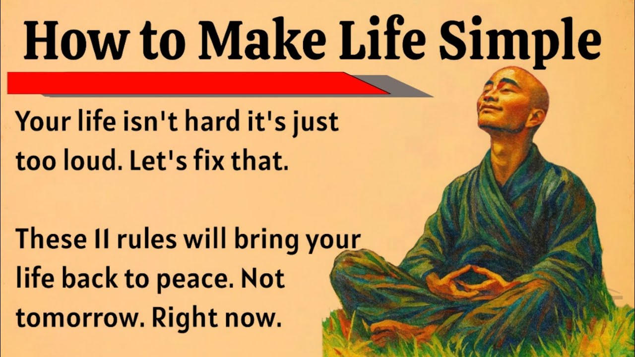 How to Make Your Life Simple || Simplify Everything || Graded Reader || Improve Your English Fluency
