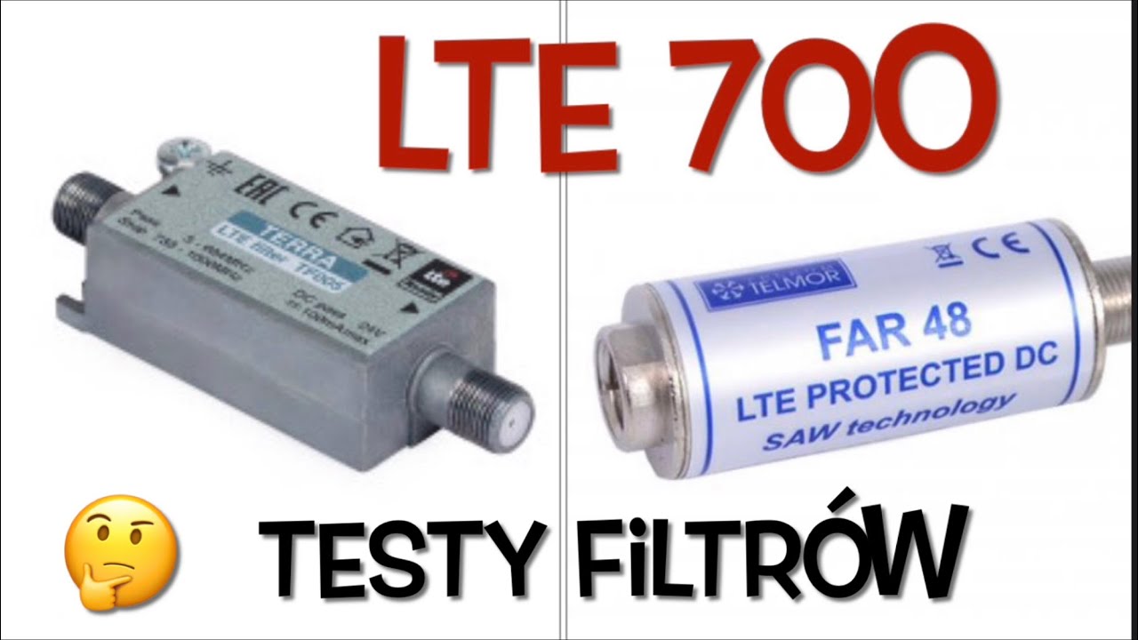 Internet LTe 700 w Polsce,testy filtrów 4G i 5G,tłumienie zakłóceń w instalacji TV,konkurs SATLINK