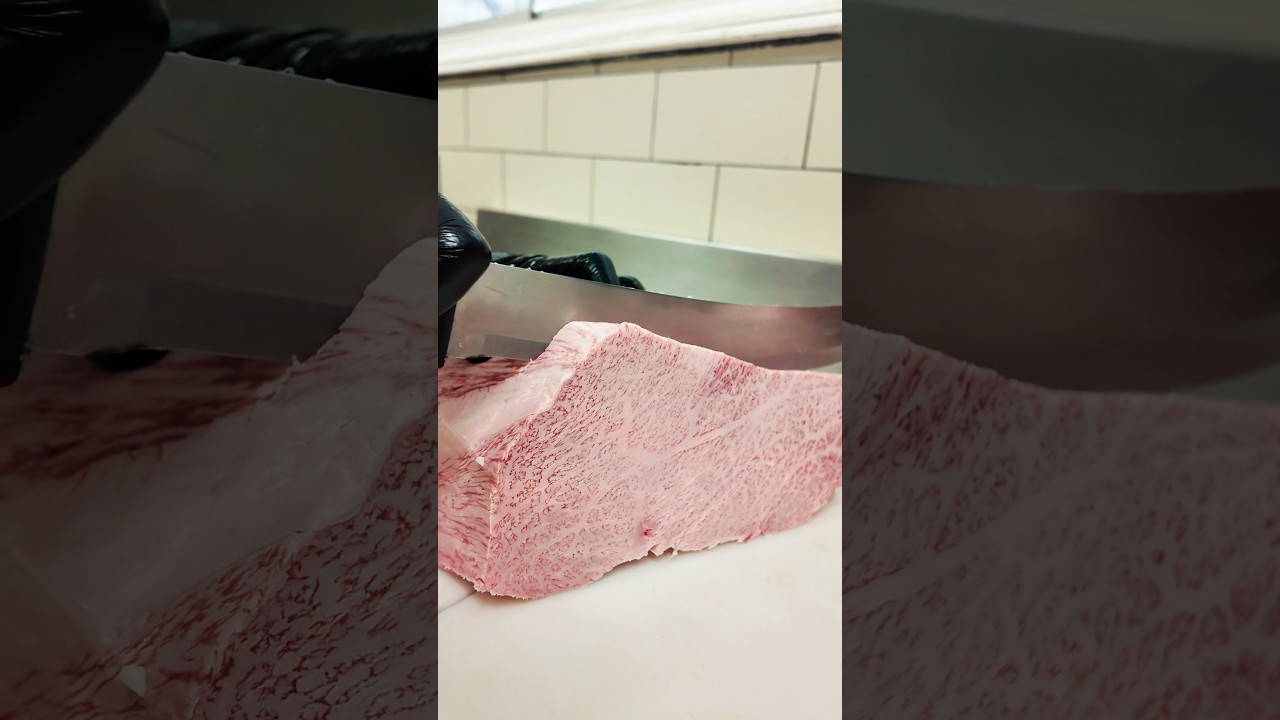 The Most Marbled A5 🇯🇵 Wagyu Tri-Tip Ever 🥩 #wagyu