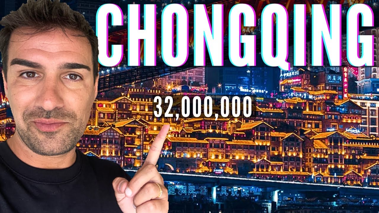 THE BIGGEST CITY ON EARTH 😱🇨🇳 CRAZY CHONGQING! China vlog