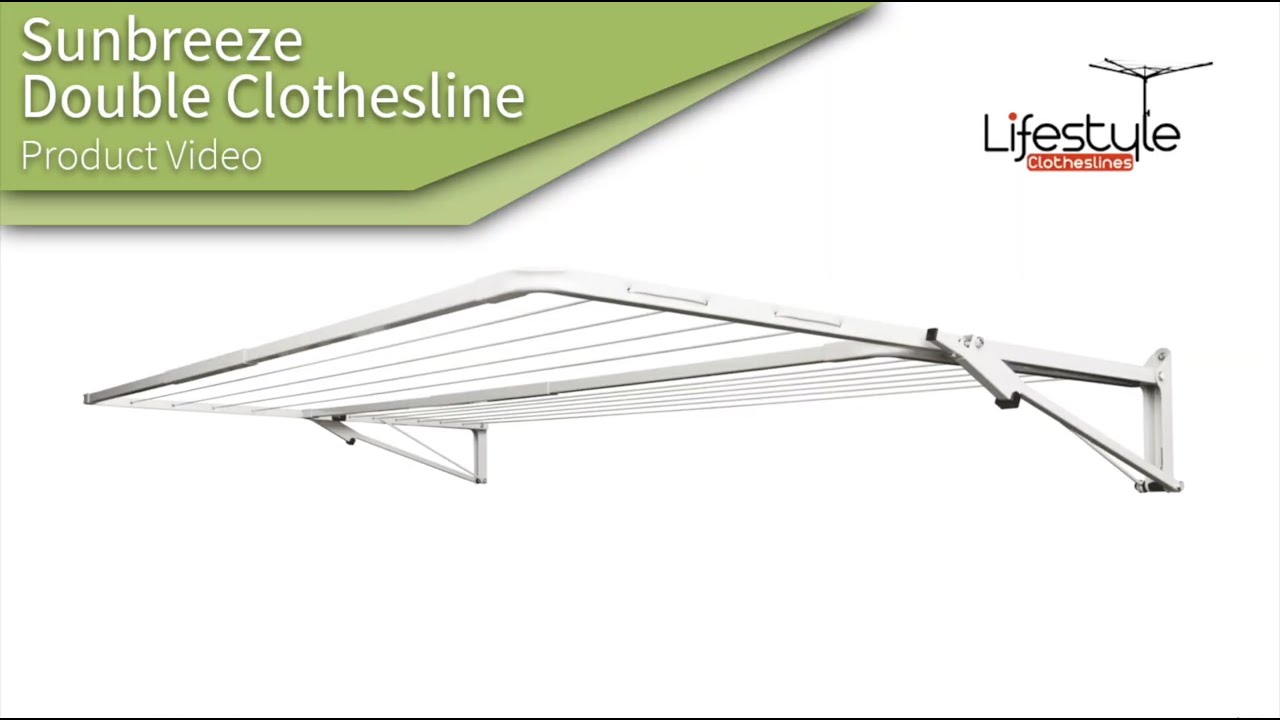 Sunbreeze Double Clothesline Product Video