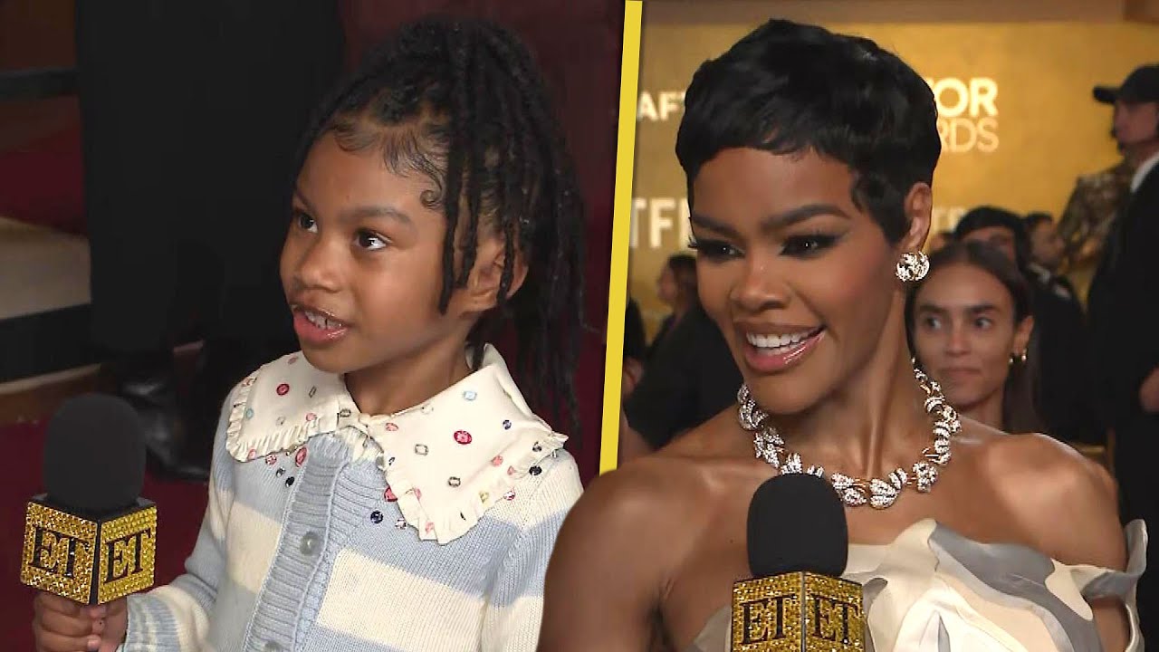 Teyana Taylor's Daughter TAKES OVER Her 2026 Actor Awards Interview (Exclusive)