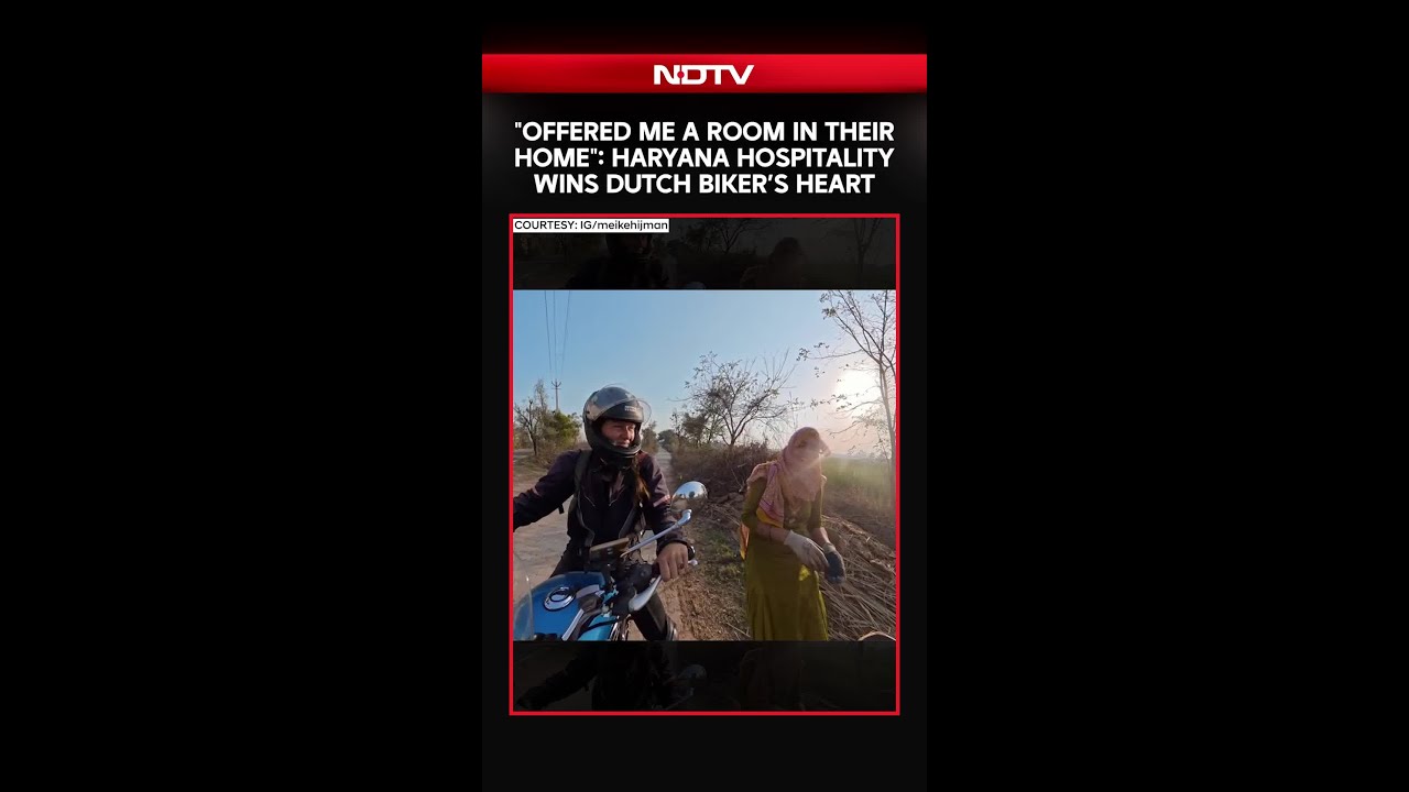 Haryana Hospitality Wins Dutch Biker's Heart: 