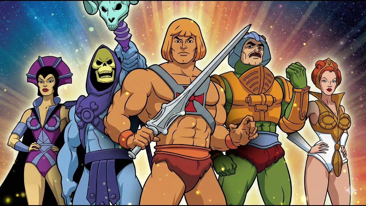Masters of the Universe (He-man) - Theme #heman #master #cartoon #anime