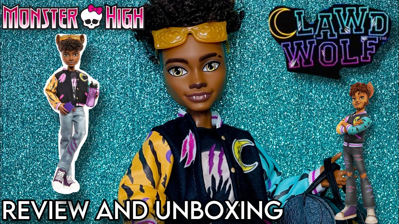 I am HOWLING! Monster High G3 Clawd Wolf Doll Review & Unboxing