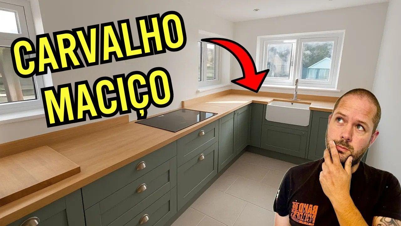 Como instalar tampos de madeira maciça sem complicação