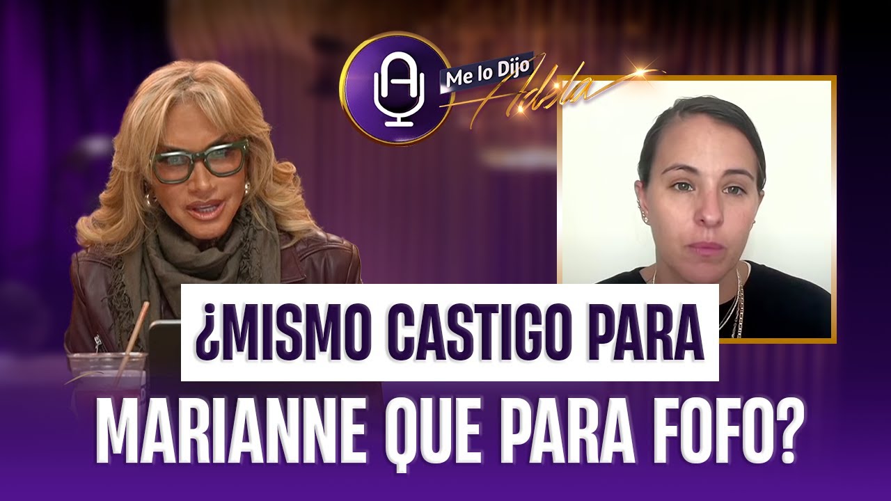 Doble MORAL en la justicia: Fofo Márquez vs Marianne Gonzaga | MLDA