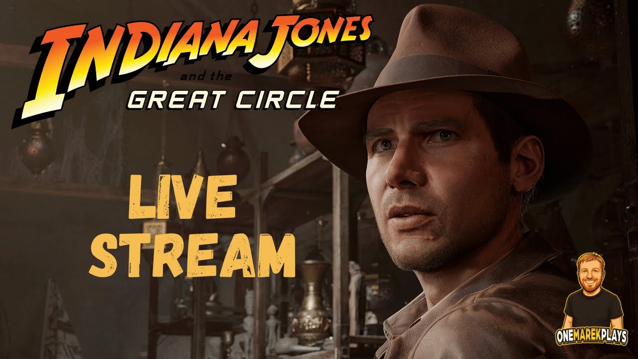 Indiana Jones and the Great Circle | Blind First-Time Playthrough | Livestream - Jan 19, 2026