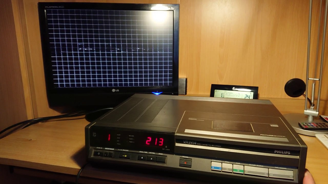Magnetowid Philips VR 2414  VIDEO 2000 test
