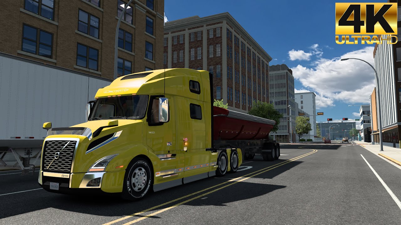 American Truck Simulator ➤ Open Beta 1.58 - JBX Graphics Gameplay 4K60FPS (PC UHD)