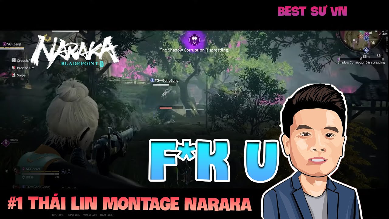 Naraka Bladepoint TOP MONTAGE | F^CK U 🎁
