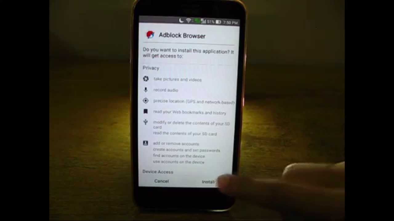 Ad blocker browser - Firefox based [No-Root]