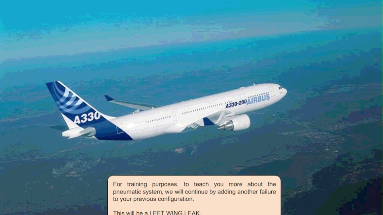 Airbus 330 Pneumatic system failure cases