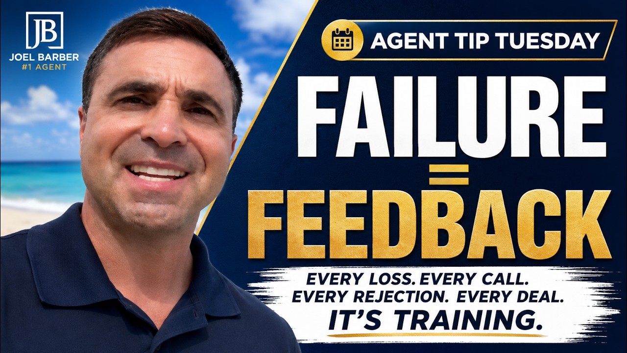 Failure Is Feedback: How Real Estate Agents Learn From Rejection | Agent Tip Tuesday