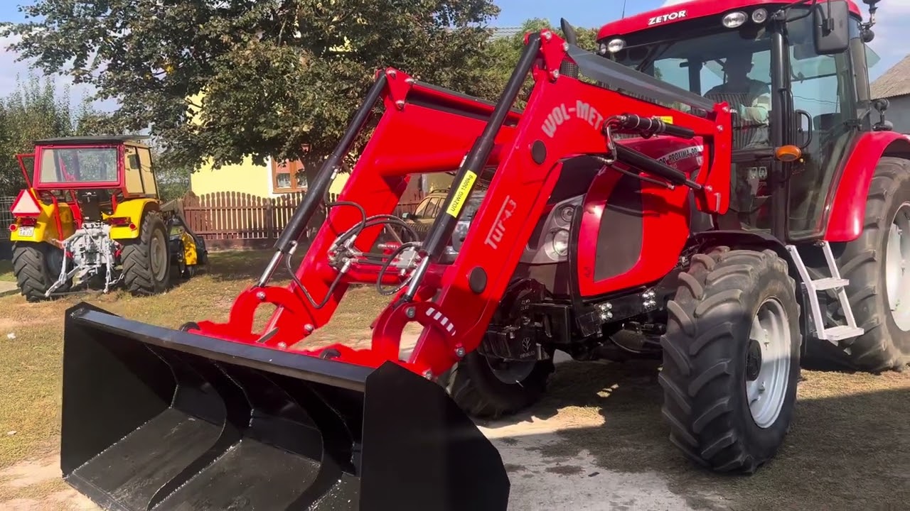 Dzwoń 536158029: Nowy nabytek Ładowacz czołowy Tur -4.3 WOŁ-MET 1500kg ZETOR PROXIMA 90 PLUS
