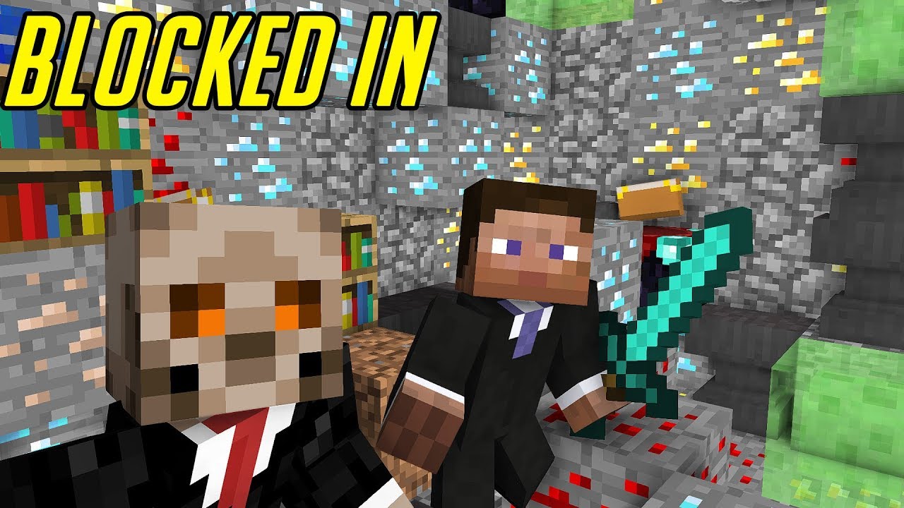 BUGGADE SKITSPEL!  | Minecraft Blocked In Combat