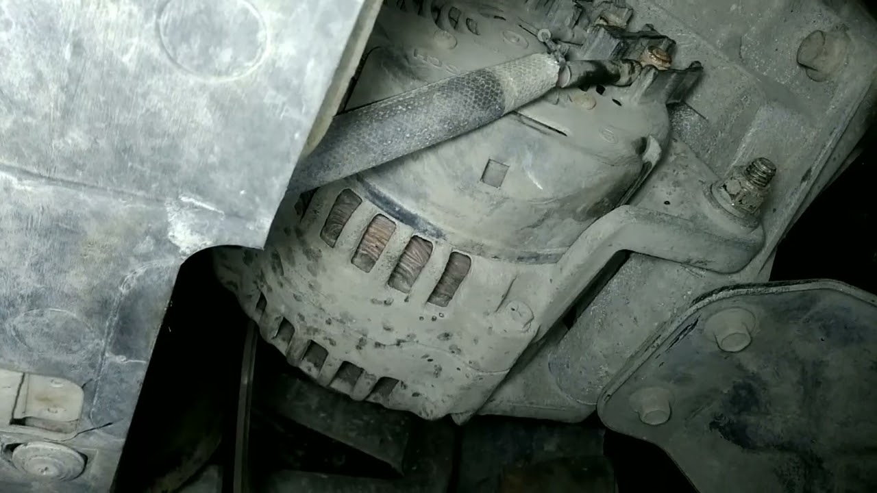 Снятие генератора Ford Escort mk7 1998г.
