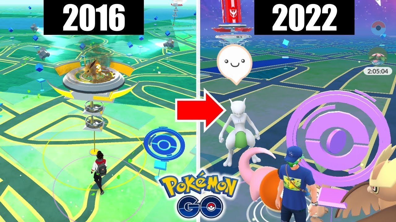 【80万回突破！】ここまで変わった！ 超進化したポケモンGO 6年の歴史