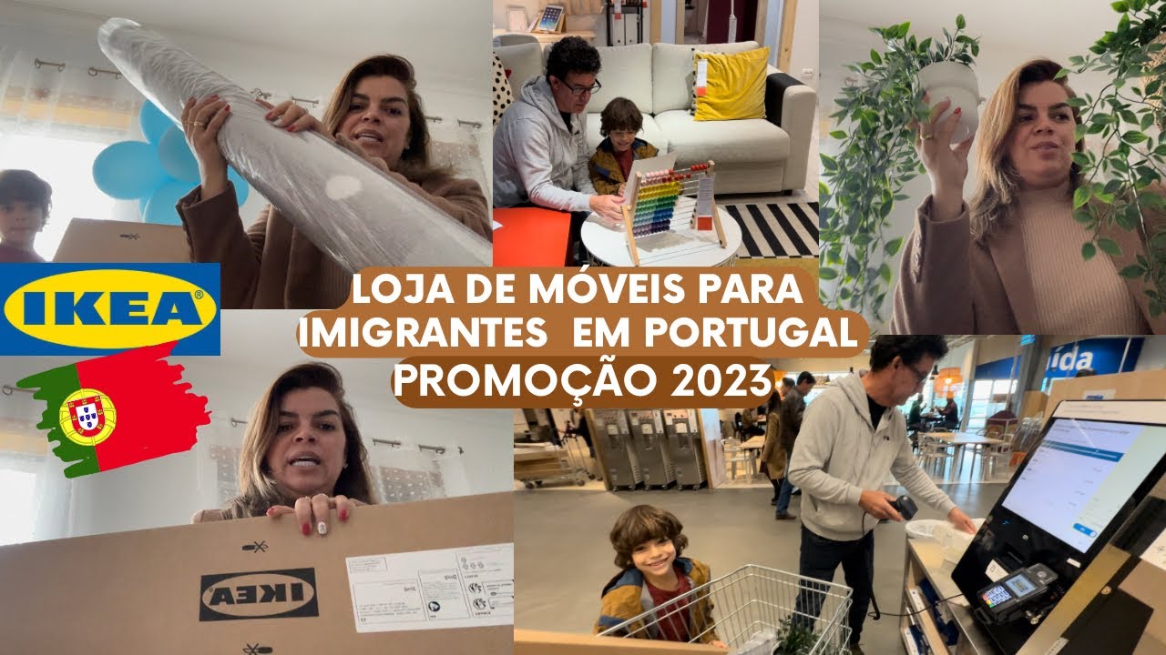 IKEA PORTUGAL, LOJA DE MÓVEIS PARA IMIGRANTES  RECÉM CHEGADOS, COMPRAS PARA CASA portugal🇵🇹 2023