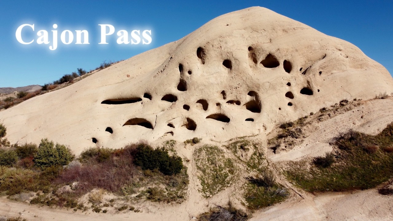 Ambient Drone Odyssey | Mormon Rocks at Cajon Pass | 4K Scenic Flight
