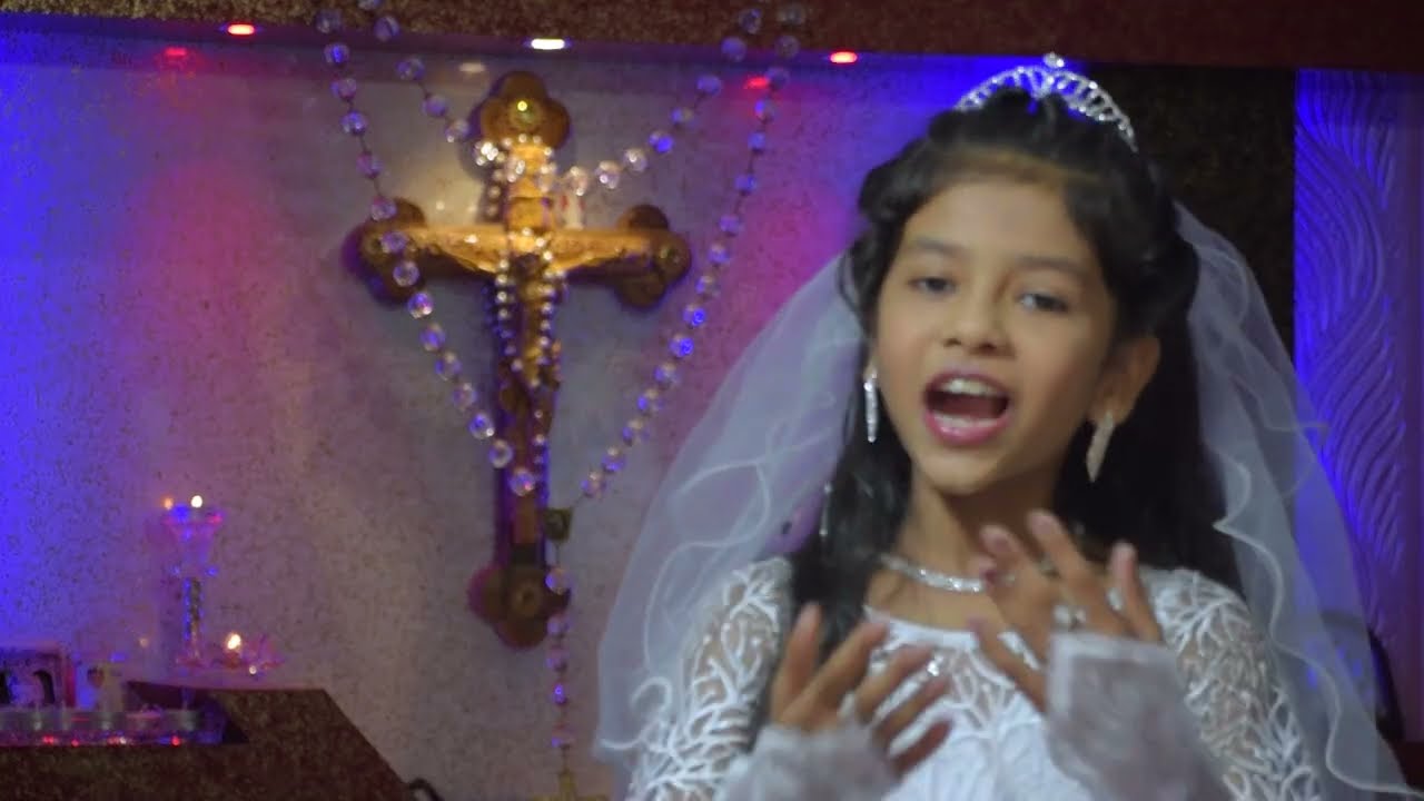 KALZANTH AYILYA  JEZU....   ಕಾಳ್ಜಾಂತ್ ಆಯಿಲ್ಲ್ಯಾ ಜೆಜು | FIRST Holy Communion Konkani Devotional Hymn