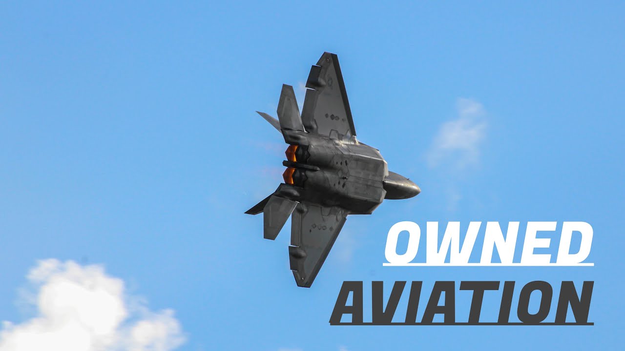 F-22 Raptor Demo - RaZZ’s Last Demo - Stuart Airshow 2024