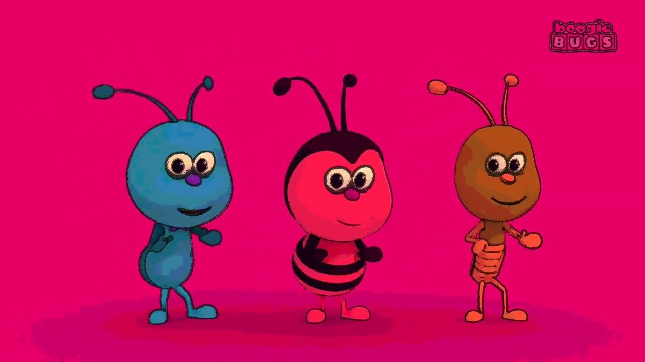 Three little Bug's Singing and dancing 🎶🎶👏👏 boogiebugs effects (Sponsored by preview2 Effects )