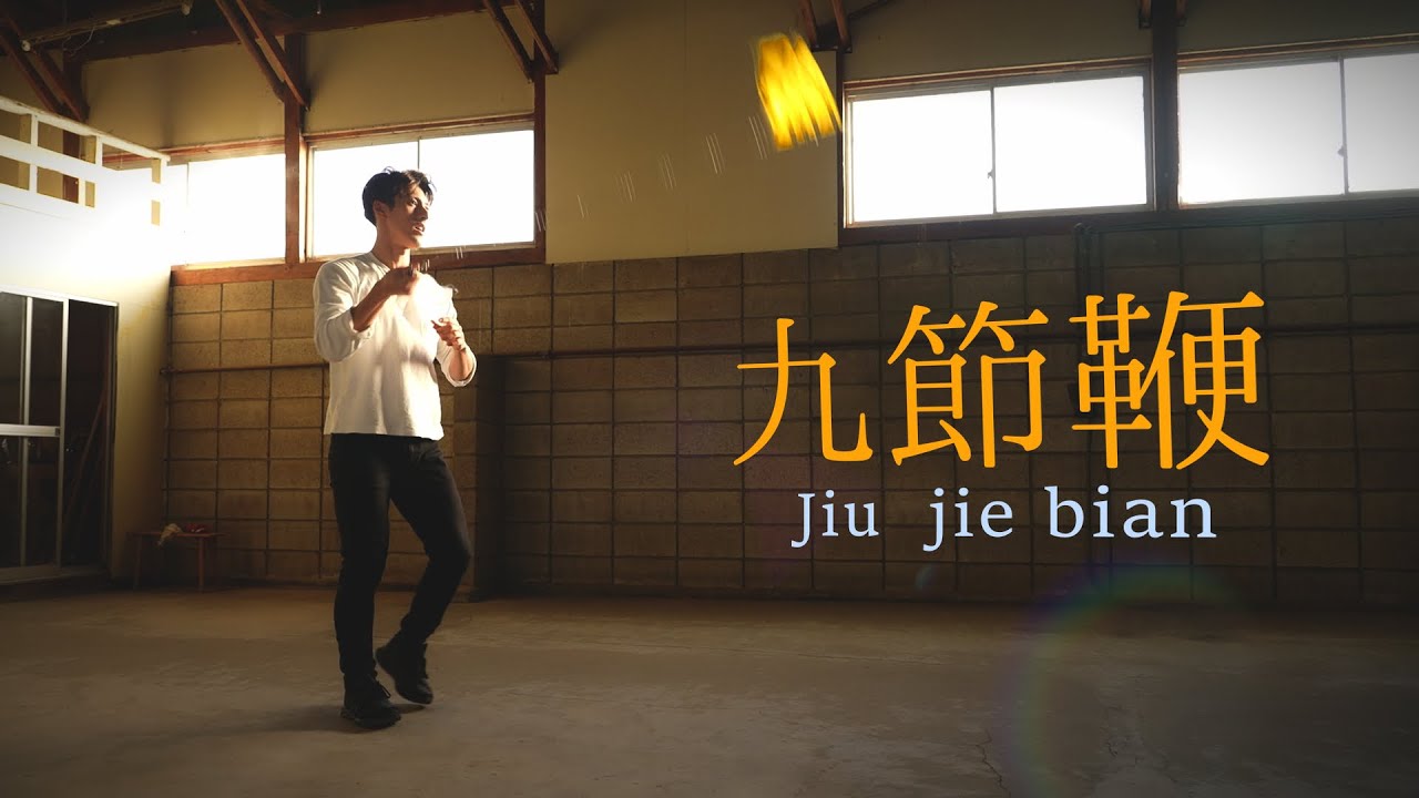 九節鞭にチャレンジ❗️【カンフー】