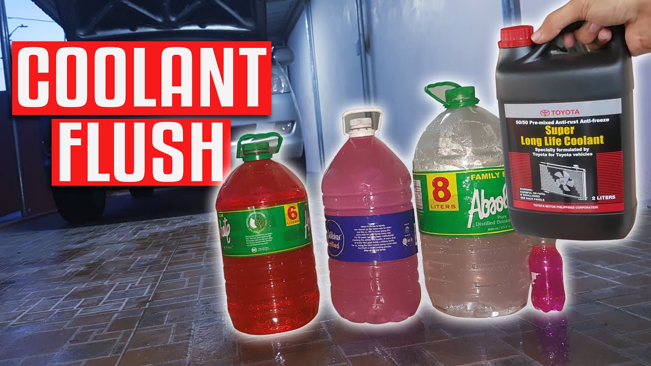 How To Flush Cooling System | Change Coolant | THE EASY WAY