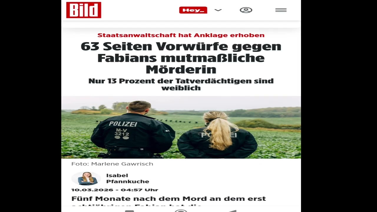 „Fall Fabian: 63-seitige Anklage gegen Gina H. – Wie es jetzt weitergeht“