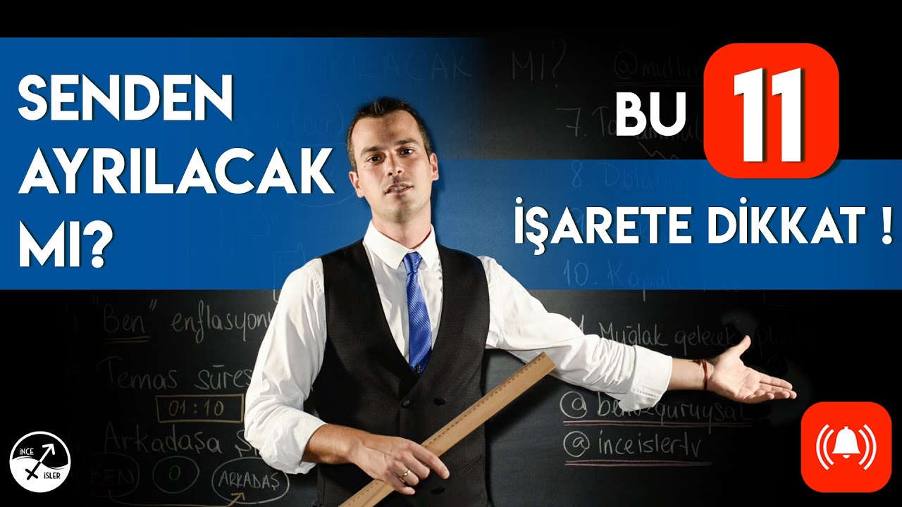 İLİŞKİNİN BİTTİĞİNİ NASIL ANLARIZ? / SENDEN AYRILACAĞININ 11 İŞARETİ