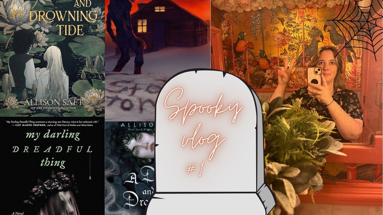 Spooky Reading Vlog  #1